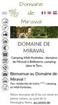 Mobile Screenshot of domaine-de-miraval.com